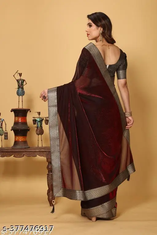 Party Wear Saree - Image 3