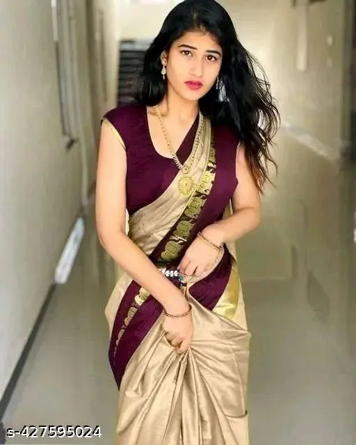 Hathi Design Silk Saree (Hathi Saree) - Image 2