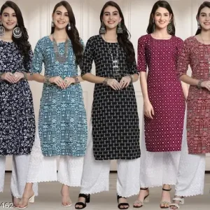 Premium Kurti Combo of 5 For Women
